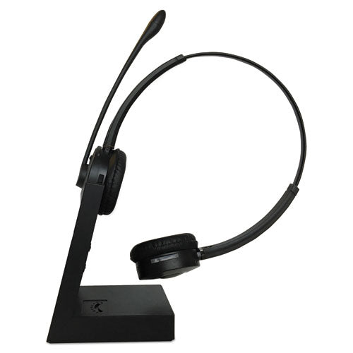 ZuM Maestro DECT Binaural Over The Head Headset, Black-(SPTHS2019)