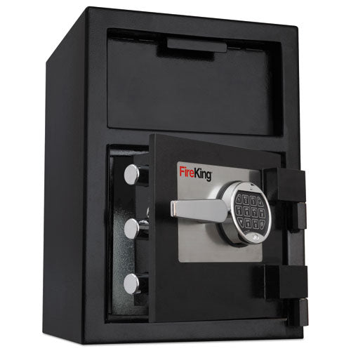 Depository Security Safe, 2.72 cu ft, 24w x 13.4d x 10.83h, Black-(FIRSB2414BLEL)