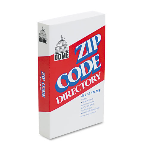 Zip Code Directory, Paperback, 750 Pages-(DOM5100)