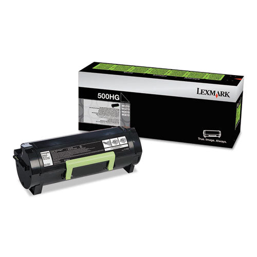 50F0H0G Unison High-Yield Toner, 5,000 Page-Yield, Black-(LEX50F0H0G)