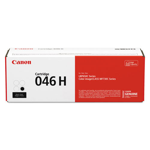 1254C001 (046) High-Yield Toner, 6,300 Page-Yield, Black-(CNM1254C001)