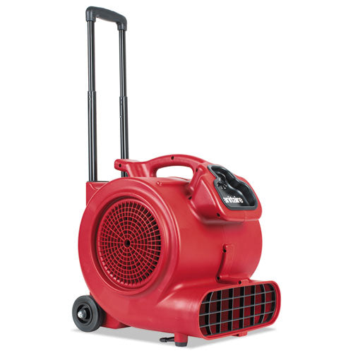 DRY TIME Air Mover SC6057A, 1,281 cfm, Red, 20 ft Cord-(EURSC6057A)