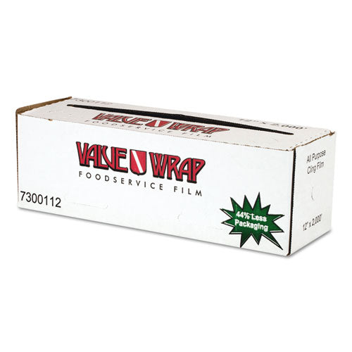 ValueWrap Foodservice Film, 12" x 2,000 ft-(ANZ7300112)