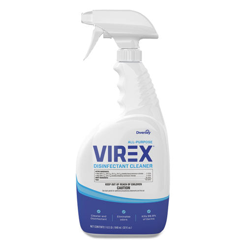 Virex All-Purpose Disinfectant Cleaner, Citrus Scent, 32 oz Spray Bottle, 8/Carton-(DVOCBD540533)