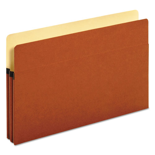 Redrope Expanding File Pockets, 1.75" Expansion, Legal Size, Redrope, 25/Box-(UNV15242)