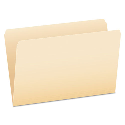 Manila File Folders, Straight Tabs, Legal Size, 0.75" Expansion, Manila, 100/Box-(PFX753)