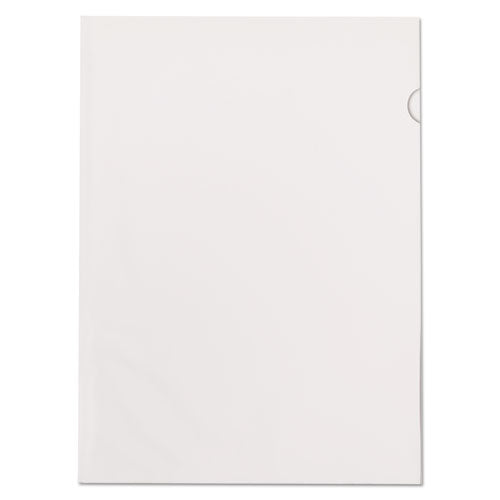 Poly Color Transparent File Jackets, Letter Size, Clear, 50/Box-(PFX61504)