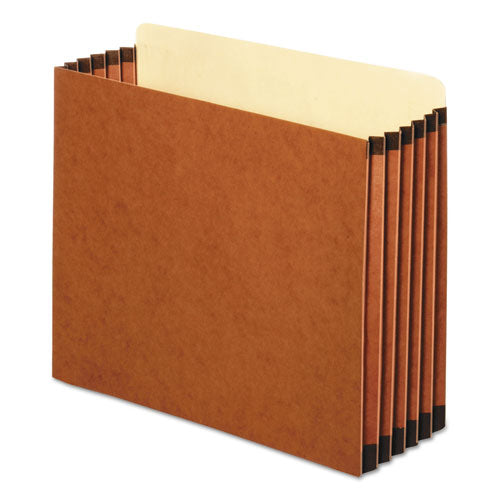 File Cabinet Pockets, 5.25" Expansion, Letter Size, Redrope, 10/Box-(PFXFC1534P)