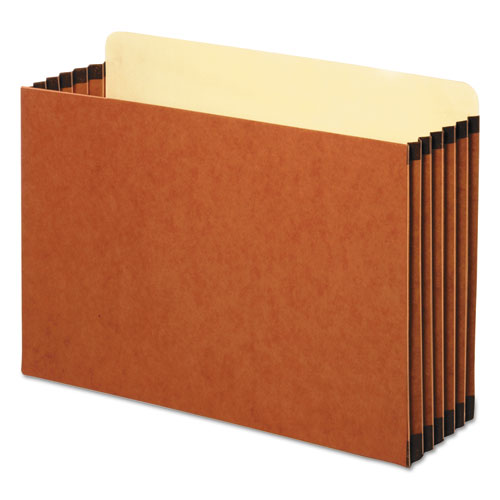 File Cabinet Pockets, 5.25" Expansion, Legal Size, Redrope, 10/Box-(PFXFC1536P)