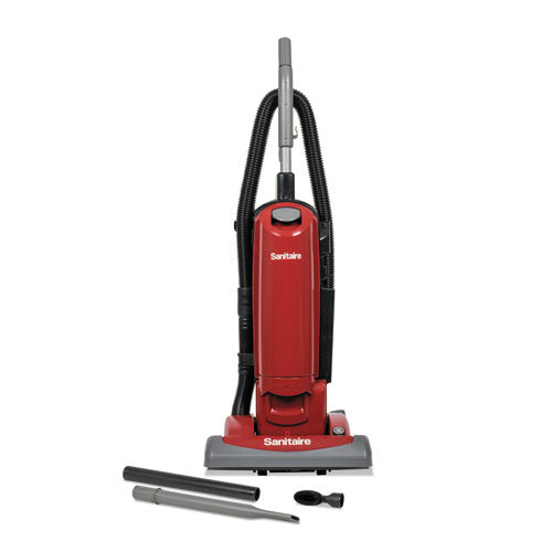 FORCE QuietClean Upright Vacuum SC5815D, 15" Cleaning Path, Red-(EURSC5815E)