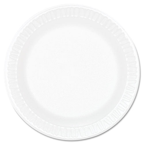 Concorde Foam Plate, 6" dia, White, 1,000/Carton-(DCC6PWCR)