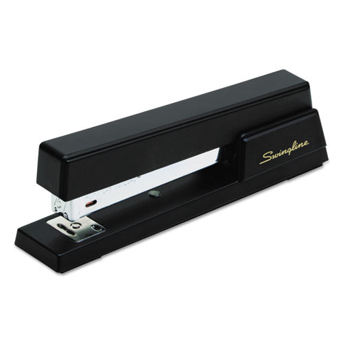 Premium Commercial Full Strip Stapler, 20-Sheet Capacity, Black-(SWI76701)