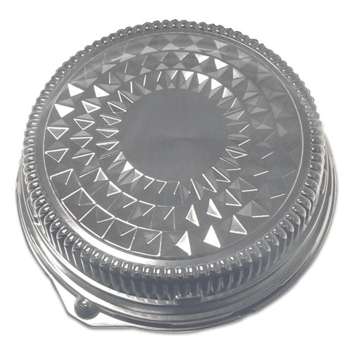 Dome Lids for 16" Cater Trays, 16" Diameter x 2.5"h, Clear, Plastic, 50/Carton-(DPK16DL)