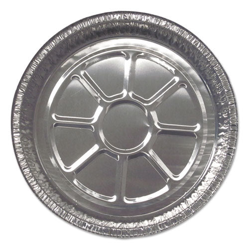 Aluminum Closeable Containers, Round, 8" Diameter x 1.56"h, Silver, 500/Carton-(DPK28030500)