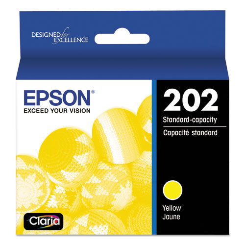 T202420-S (202) Claria Ink, 165 Page-Yield, Yellow-(EPST202420S)