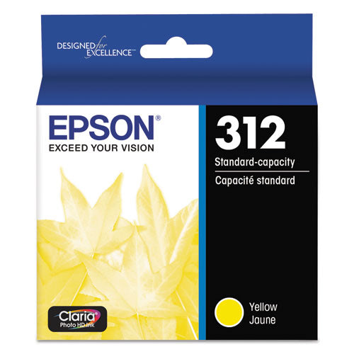 T312420-S (312XL) Claria Ink, 360 Page-Yield, Yellow-(EPST312420S)