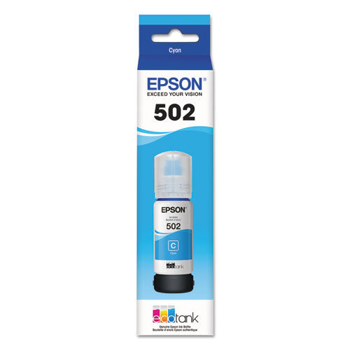 T502220-S (502) Ink, 6,000 Page-Yield, Cyan-(EPST502220S)