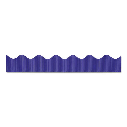 Bordette Decorative Border, 2.25" x 50 ft Roll, Royal Blue-(PAC37206)