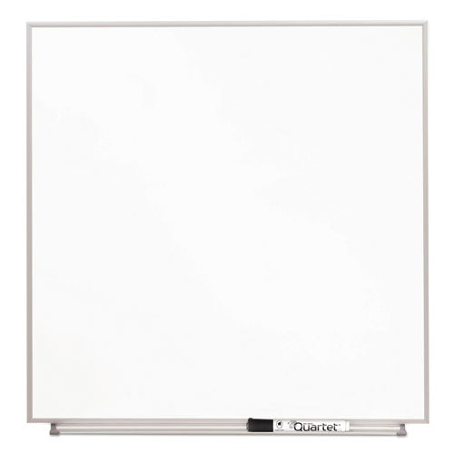 Matrix Magnetic Boards, 23 x 23, White Surface, Silver Aluminum Frame-(QRTM2323)