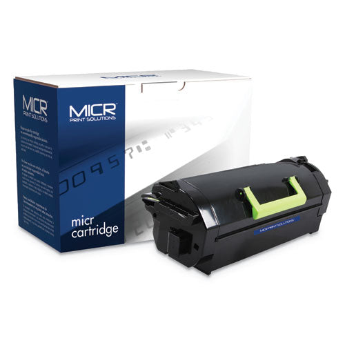 Compatible 52D0HA0/52D1H00 (520HA/521H) High-Yield MICR Toner, 25,000 Page-Yield, Black-(MCR710M)