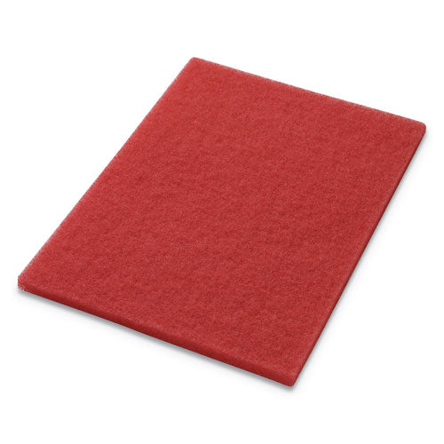 Buffing Pads, 14 x 20, Red, 5/Carton-(AMF40441420)