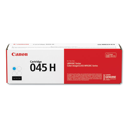 1245C001 (045) High-Yield Toner, 2,200 Page-Yield, Cyan-(CNM1245C001)