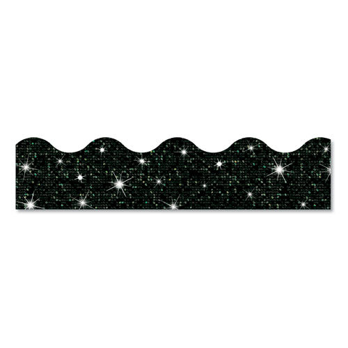 Terrific Trimmers Sparkle Border, 2.75" x 32 ft, Black-(TEPT91417)