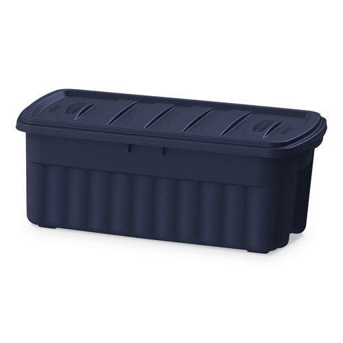 Roughneck Storage Box, 50 gal, 21.2" x 43" x 17.88", Dark Indigo Metallic-(UNXRMRT500000)