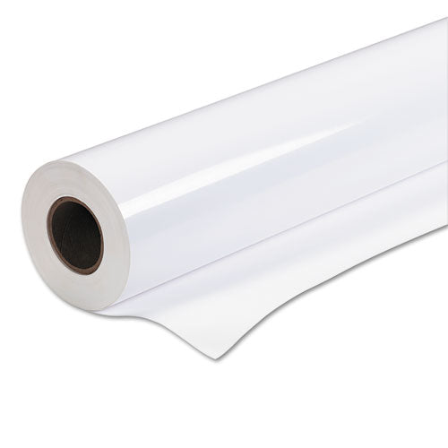 Premium Glossy Photo Paper Roll, 2" Core, 10 mil, 36" x 100 ft, Glossy White-(EPSS041391)