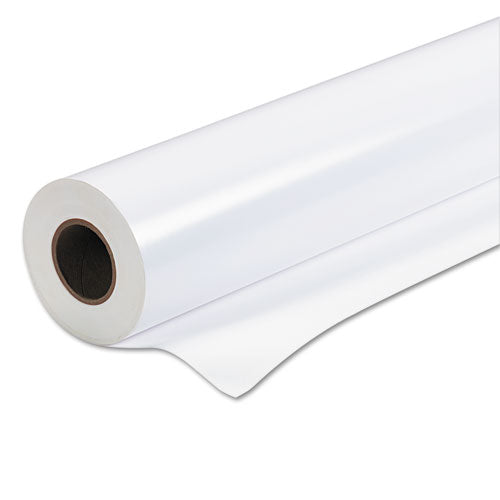 Premium Semigloss Photo Paper Roll, 7 mil, 44" x 100 ft, Semi-Gloss White-(EPSS041395)