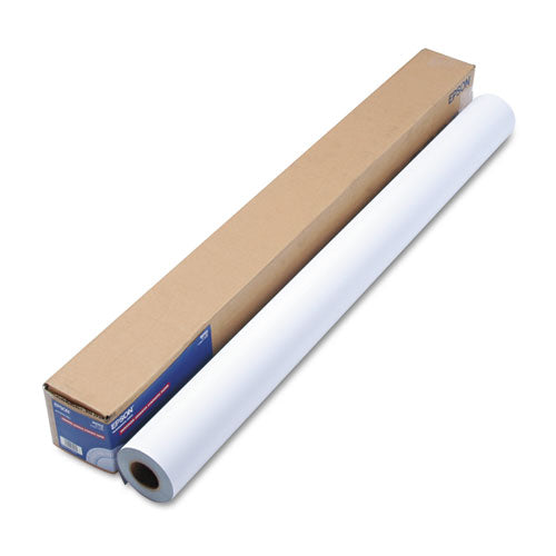 Enhanced Adhesive Synthetic Paper, 44" x 100 ft, White-(EPSS041619)