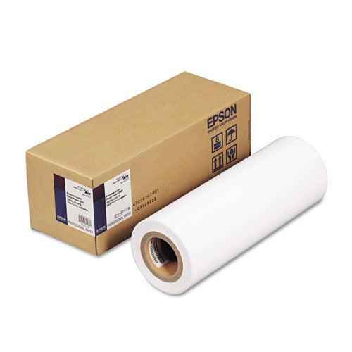 Premium Luster Photo Paper, 3" Core, 10 mil, 16" x 100 ft, Premium Luster White-(EPSS042079)