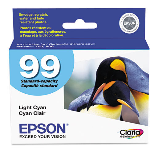 T099520-S (99) Claria Ink, 450 Page-Yield, Light Cyan-(EPST099520S)