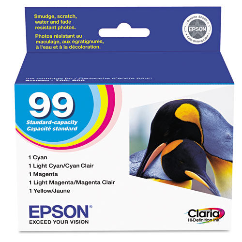 T099920-S (99) Claria Ink, Cyan/Light Cyan/Light Magenta/Magenta/Yellow-(EPST099920S)