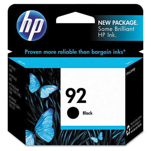 HP 92, (C9362WN) Black Original Ink Cartridge-(HEWC9362WN)