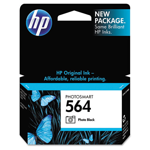 HP 564, (CB317WN) Photo Black Original Ink Cartridge-(HEWCB317WN)