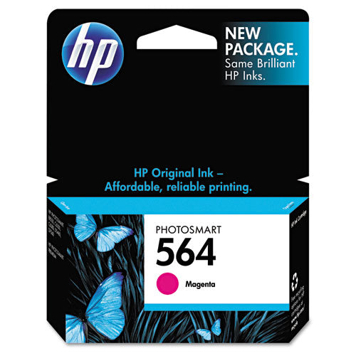 HP 564, (CB319WN) Magenta Original Ink Cartridge-(HEWCB319WN)