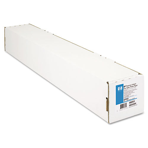 Premium Instant-Dry Photo Paper, 10.3 mil, 36" x 100 ft, Satin White-(HEWQ7994A)