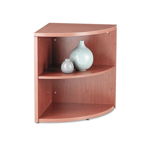 10500 Series Two-Shelf End Cap Bookshelf, 24w x 24d x 29.5h, Bourbon Cherry-(HON105520HH)