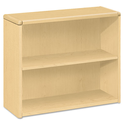 10700 Series Wood Bookcase, Two-Shelf, 36w x 13.13d x 29.63h, Natural Maple-(HON10752DD)