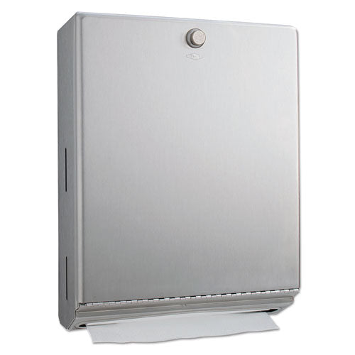 ClassicSeries Surface-Mounted Paper Towel Dispenser, 10.81 x 3.94 x 14.06, Satin-(BOB2620)