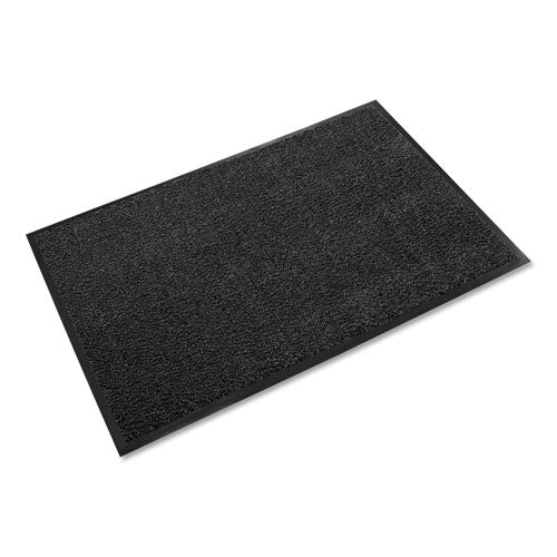 Dust-Star Microfiber Wiper Mat, 48 x 72, Charcoal-(CWNDS0046CH)