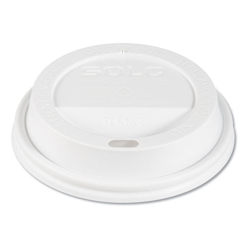 Traveler Cappuccino Style Dome Lid, Fits 10 oz Cups, White, 100/Pack, 10 Packs/Carton-(SCCTL31R2)