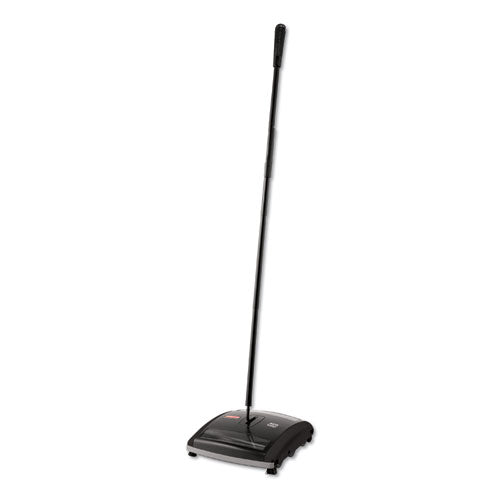 Brushless Mechanical Sweeper, 44" Handle, Black/Yellow-(RCP421588BLA)