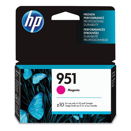 HP 951, (CN051AN) Magenta Original Ink Cartridge-(HEWCN051AN)