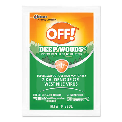 Deep Woods Towelettes, 12/Box, 12 Boxes/Carton-(SJN611072)