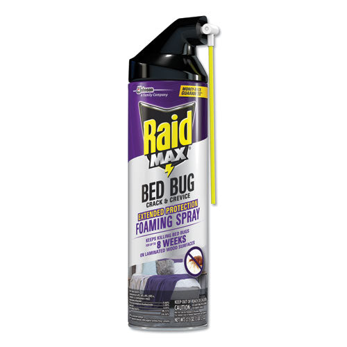 Foaming Crack and Crevice Bed Bug Killer, 17.5 oz Aerosol Spray-(SJN305739EA)