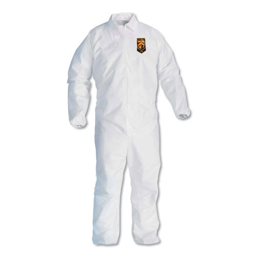 A40 Elastic-Cuff and Ankles Coveralls, White, 2X-Large, 25/Carton-(KCC44315)