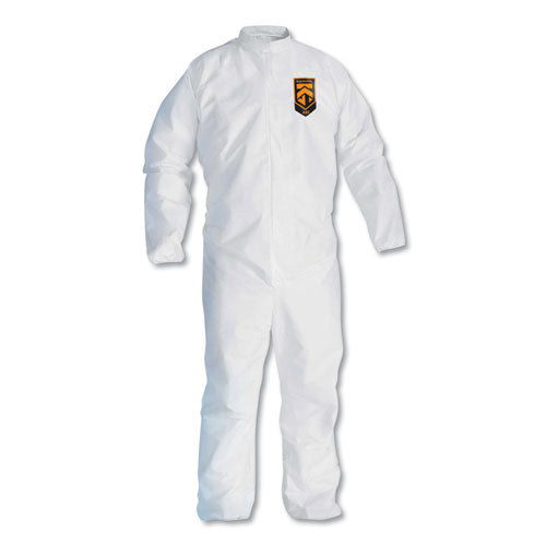 A30 Elastic-Back Coveralls, White, 2X-Large, 25/Carton-(KCC46005)