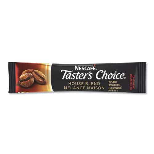 Tasters Choice House Blend Instant Coffee, 0.1oz Stick, 6/Box, 12Box/Carton-(NES32486)